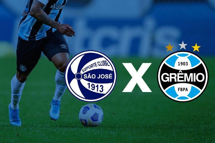 Onde assistir São José x Grêmio pela terceira rodada do Gauchão escalações e como chegam os times