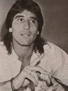 Renato Portaluppi nos anos 80 ainda jogador do Grêmio.