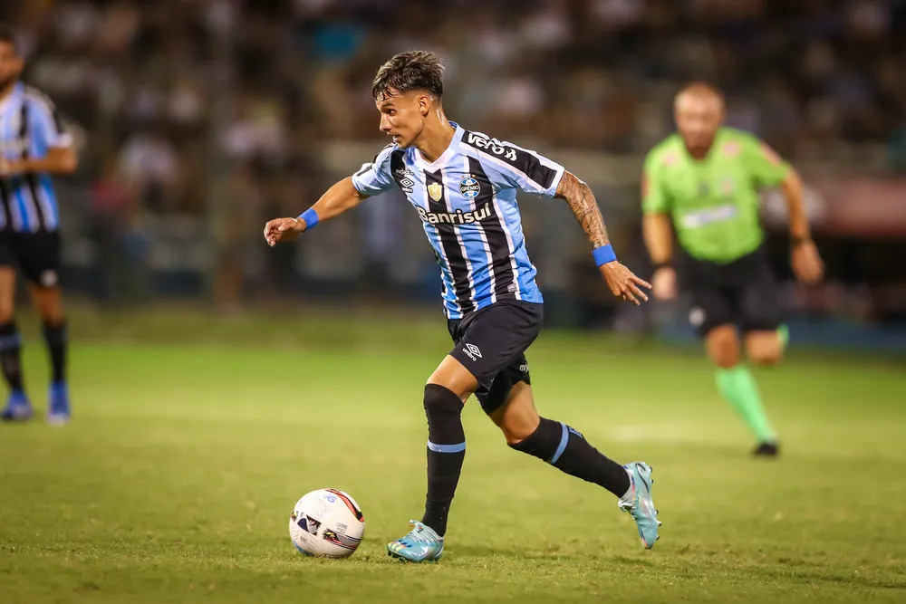 “Fim de jejum” Jogador do Grêmio comemora sua volta e marcando gol pelo Tricolor