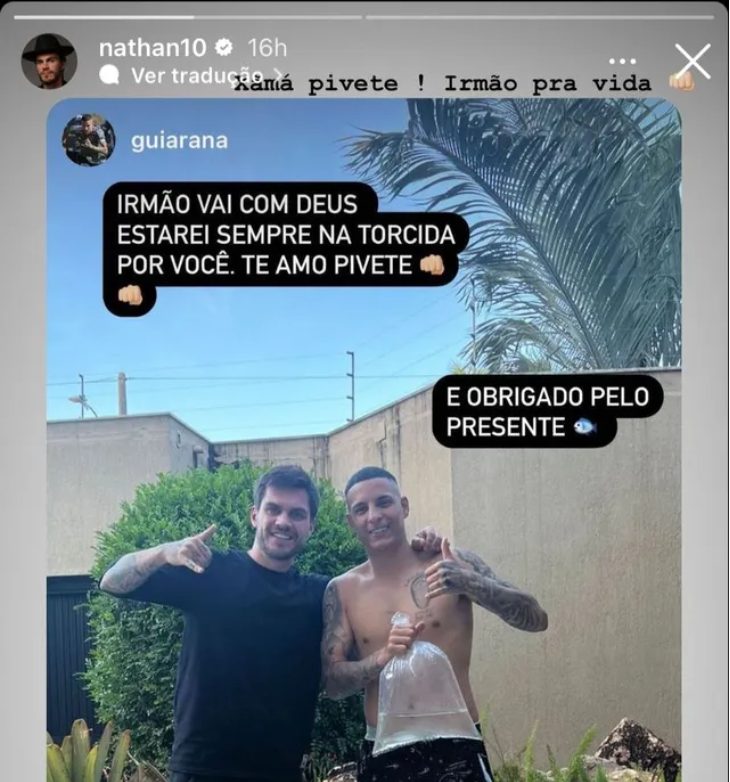 Nathan a caminho do Grêmio se despede do Atlético-MG "Foi uma honra"