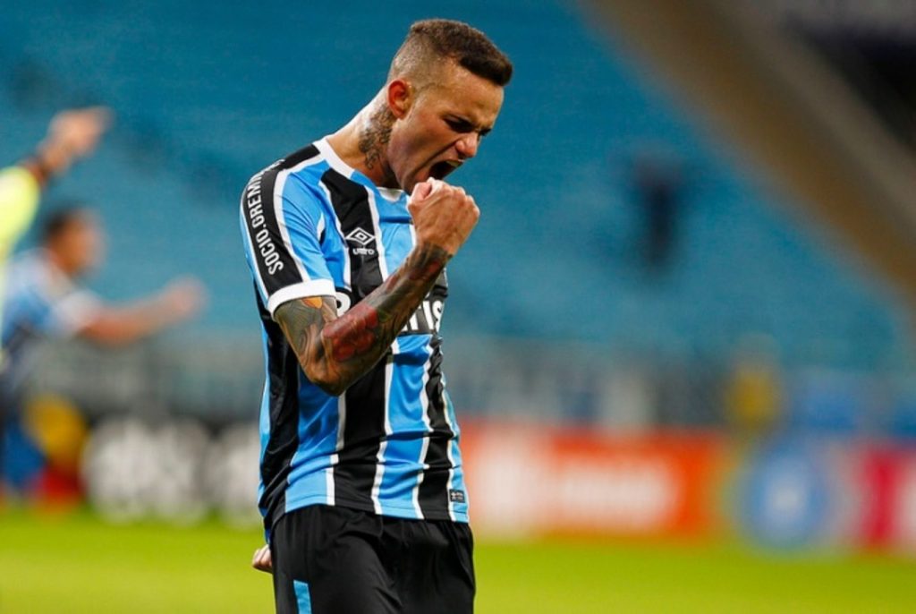 Luan  e Diego costa agitam os bastidores