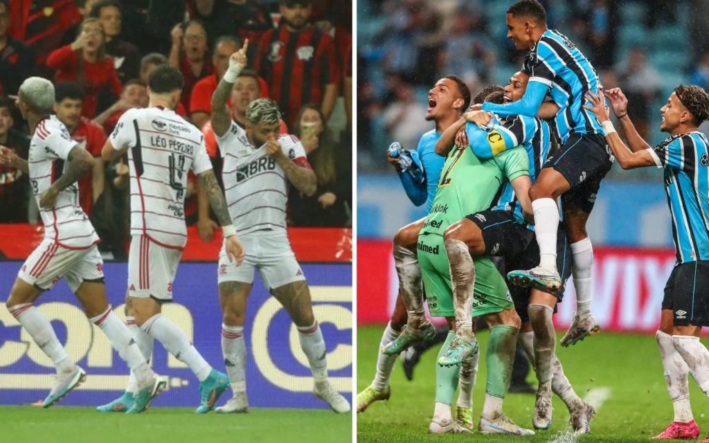 No primeiro jogo da semifinal da Copa do Brasil, Grêmio perde para o  Flamengo na Arena