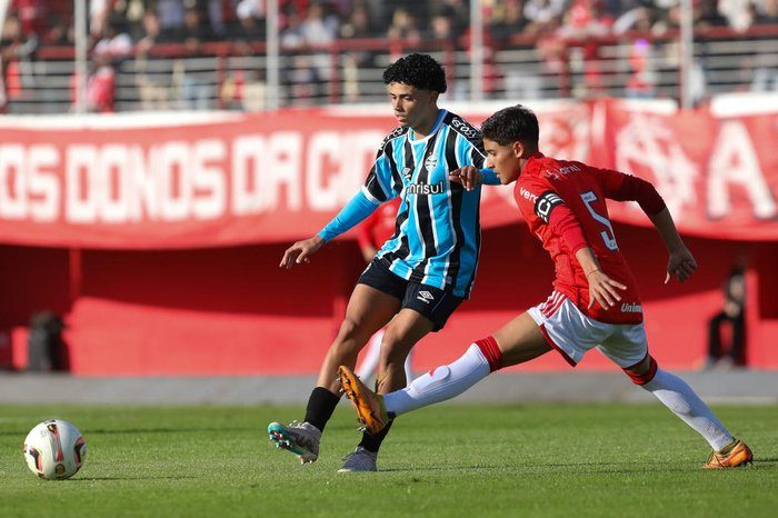 Grêmio busca empate no primeiro clássico pelas finais do Gauchão Sub-17