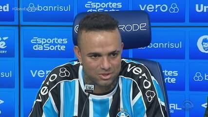 Luan comenta sobre seu retorno ao Grêmio: "Uma nova oportunidade para recomeçar"