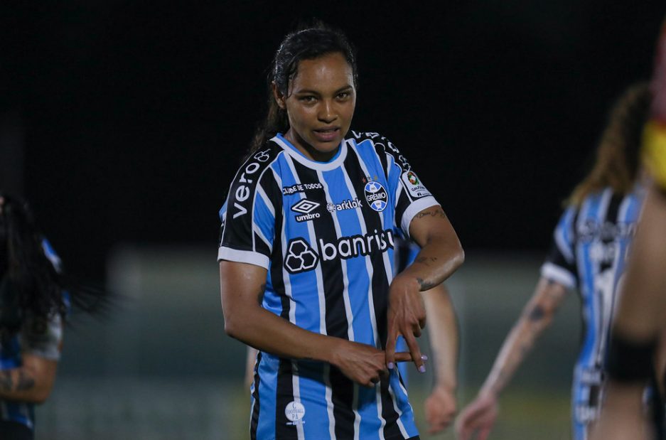 Gurias Gremistas estreiam no gauchão feminino com goleada de 9 a 0 contra o Flamengo de Tenente Portela