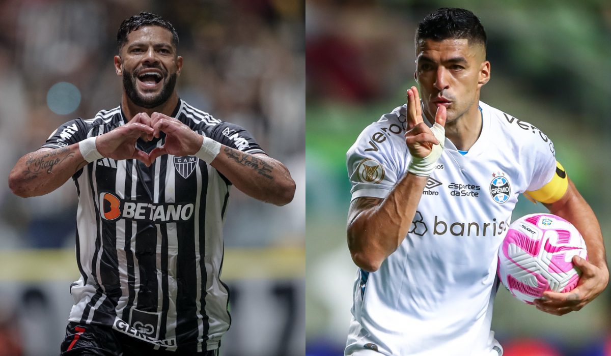 Atlético-MG x Grêmio: Hulk e Suárez colecionam semelhanças antes de  confronto direto, futebol