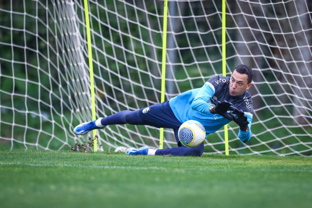 Renato Gaúcho confirma goleiro titular em Cuiabá x Grêmio pelo Campeonato Brasileiro