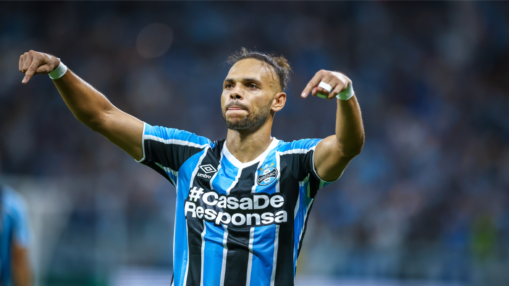 Ele voltou: Atacante de R$ 3,3 milhões do Grêmio é reforço para o brasileirão