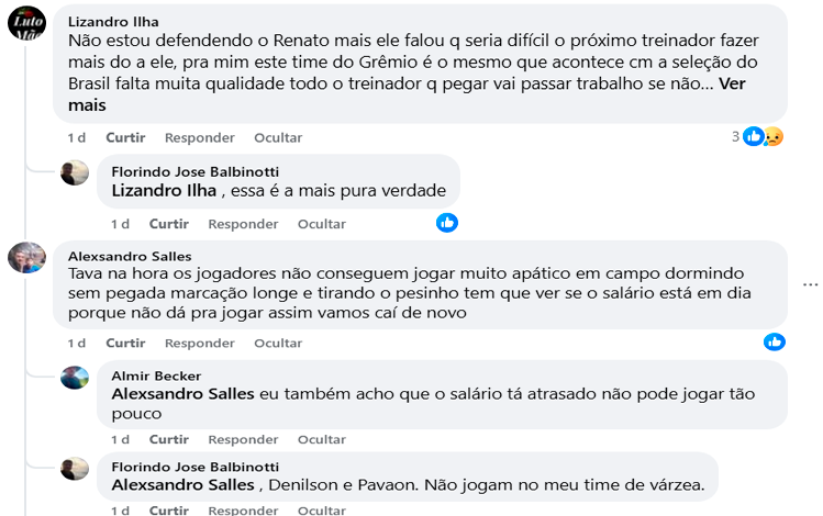 Ponto final: Torcida do Grêmio quer saída de Quinteros e pressiona direção por mudança