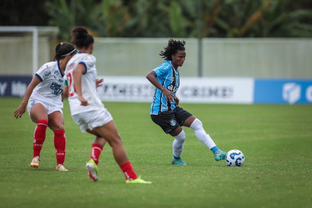 Primeira vitória! Grêmio brilha e vence Bahia por 1 a 0 pelo Brasileirão Feminino