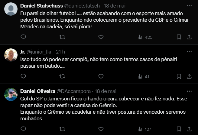 “Assaltos silenciosos?”: Grêmio soma 7 erros graves de arbitragem em apenas 34 dias e levanta suspeitas
