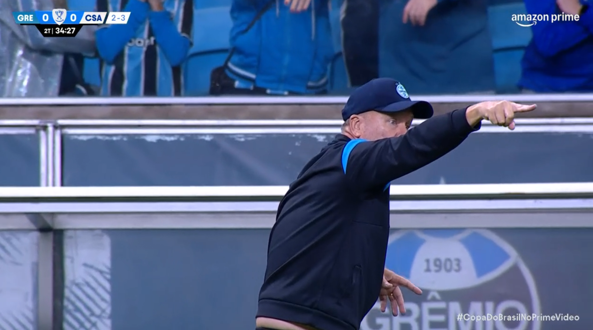 Grêmio é 'assaltado' na Arena e cai para o CSA na Copa do Brasil