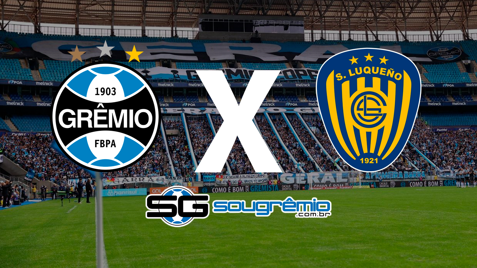 Onde assistir Grêmio X Sportivo Luqueño e detalhes da partida - SouGremio