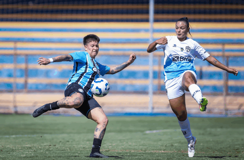 Em jogo duro, Grêmio tropeça em Brasília e liga alerta para duelo decisivo com o Flamengo no feminino