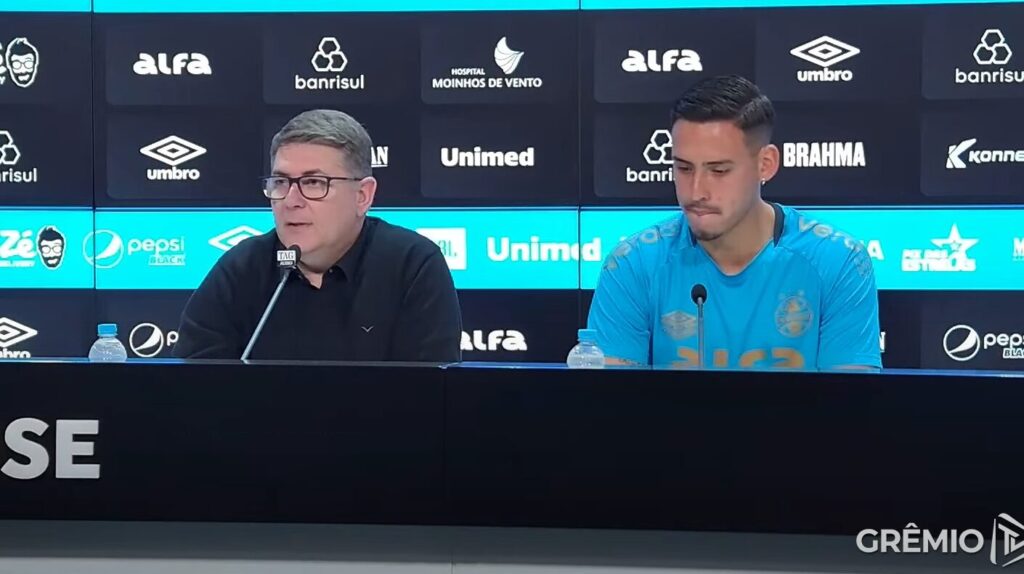 Grêmio apresenta Erick Noriega: volante mira evolução e promete intensidade em campo