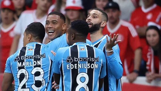 Grêmio vence o Inter no Beira-Rio por 3 a 2 e passa na tabela