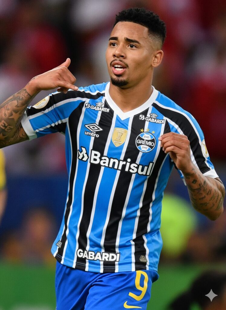 Gabriel Jesus no Grêmio em 2026 nome ganha força nos bastidores da Arena