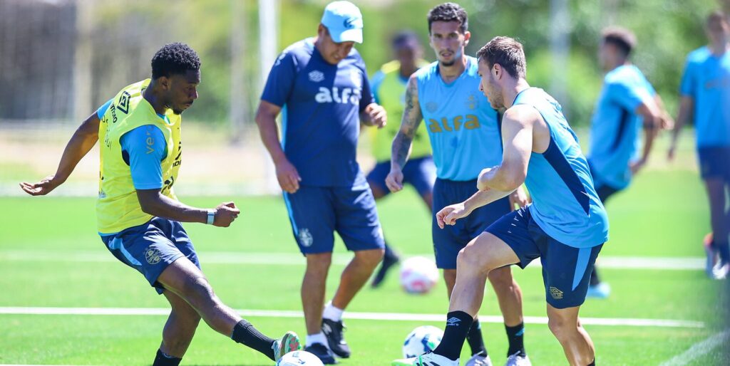 Grêmio intensifica treinos e ajusta detalhes cruciais para enfrentar o Juventude