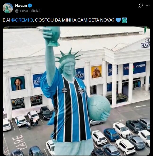 Anúncio de patrocinadora no Grêmio mexe com rival e torcedor colorado promete: "Vou devolver a panela de pressão…"