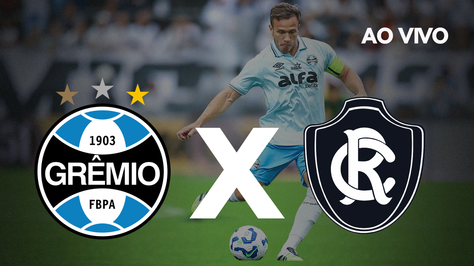 Onde assistir ao vivo Grêmio x Remo pelo campeonato Brasileiro - SouGremio